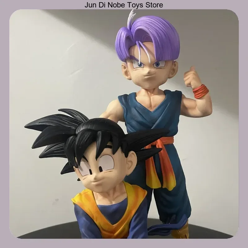 

Фигурка аниме-персонажей Готен (сидящий) и Транкс (стоящий) из Dragon Ball: статуэтка для декора рабочего стола, подарок