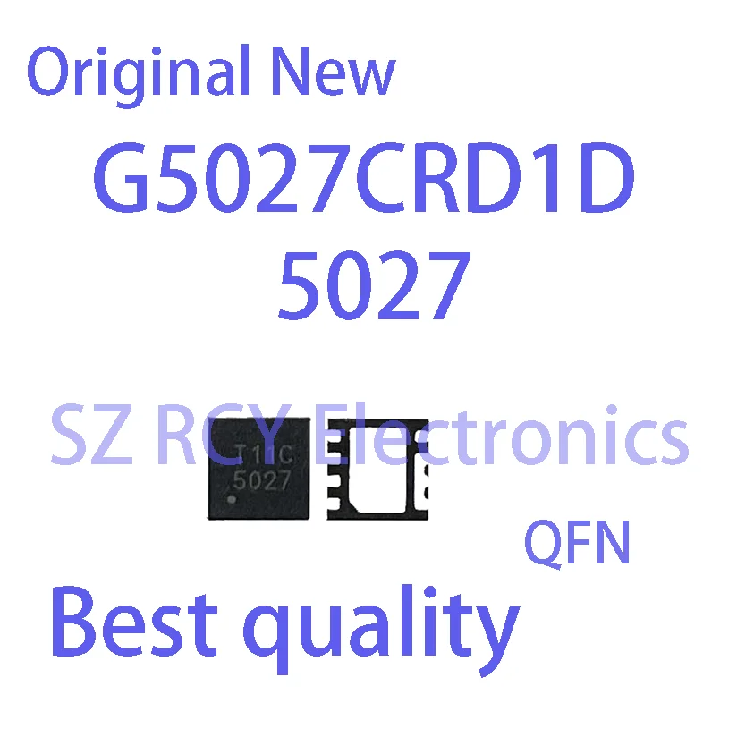 Chipset QFN de marca superior, G5027CRD1D, G5027RD1D, G5027C, G5027, 5027, 5027A, 5 piezas, nuevo