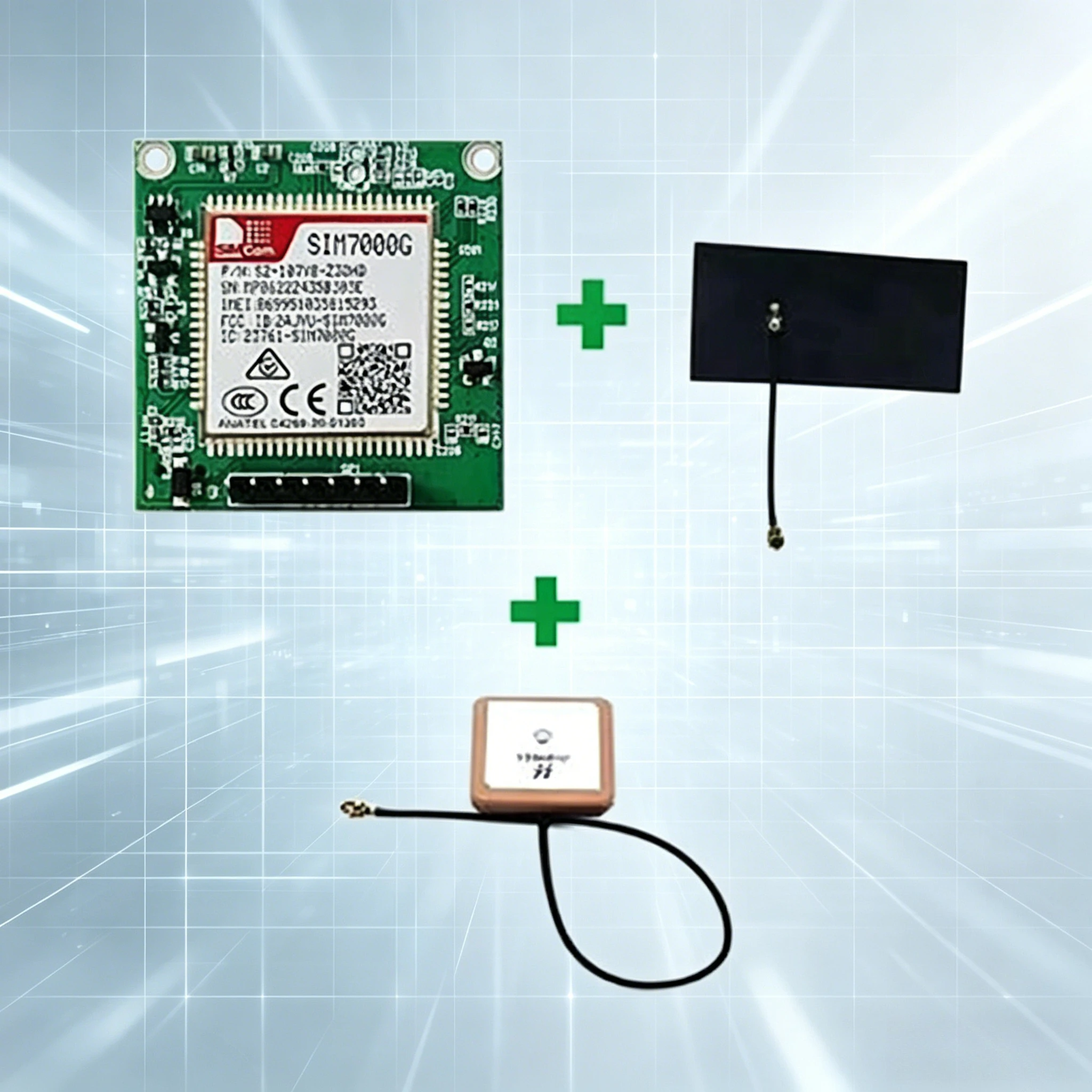 simcom-sim7000g-コアテストボード-ワイヤレスモジュール開発ブレークアウトボード