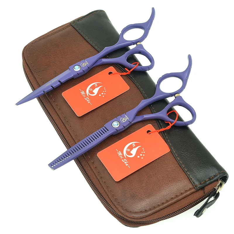 

5.5/6 Inch Japanese Steel Barber Shop Hairdressing Scissors Hair Cutting Shears Thinning Scissors Salon Styling Tools A0064A