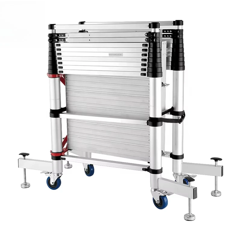 

Deliladder New Customized 3.2m Folding Step Ladder Telescopic Scaffolding Aluminium Ladder