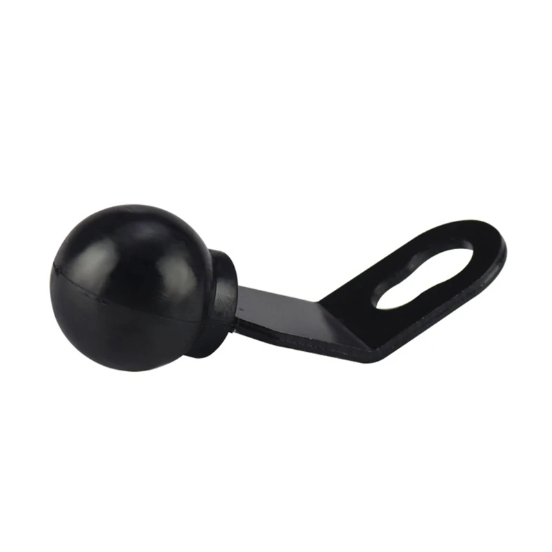 Aluminum Alloy Angled Base Holder 25mm Ball for Head Rearview Mirror for Motorcycle Electric Vehicles Scooter Cellphones