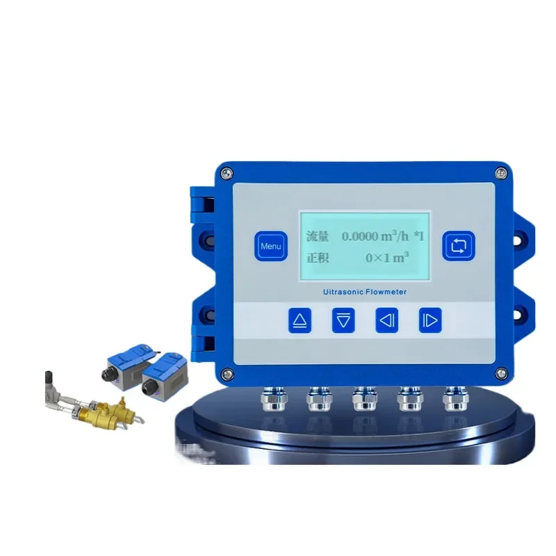 Flowmeter Multi Channel Plug In Heat Meter For Duct Heating Air Conditioning Water Flow Measurement Industrial Use