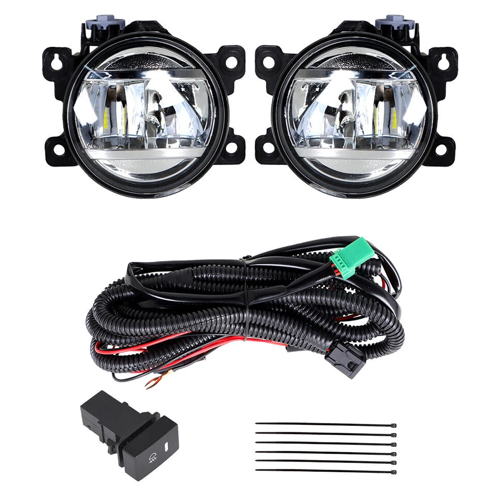 

2pcs For Honda Civic Sedan/Hatchback/Si 2022 Car Front Left Right Bumper Fog Lights With Switch Wiring kit Car accessories