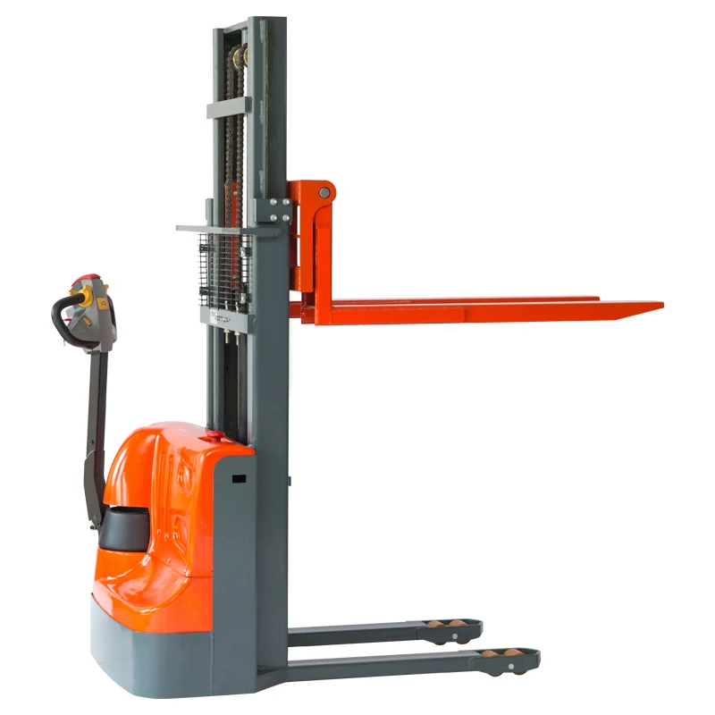 Factory Price Stacker Lifting Height 3m Hugo 1.5t Full Stacker Pallet Forklift Semi Electric Stacker