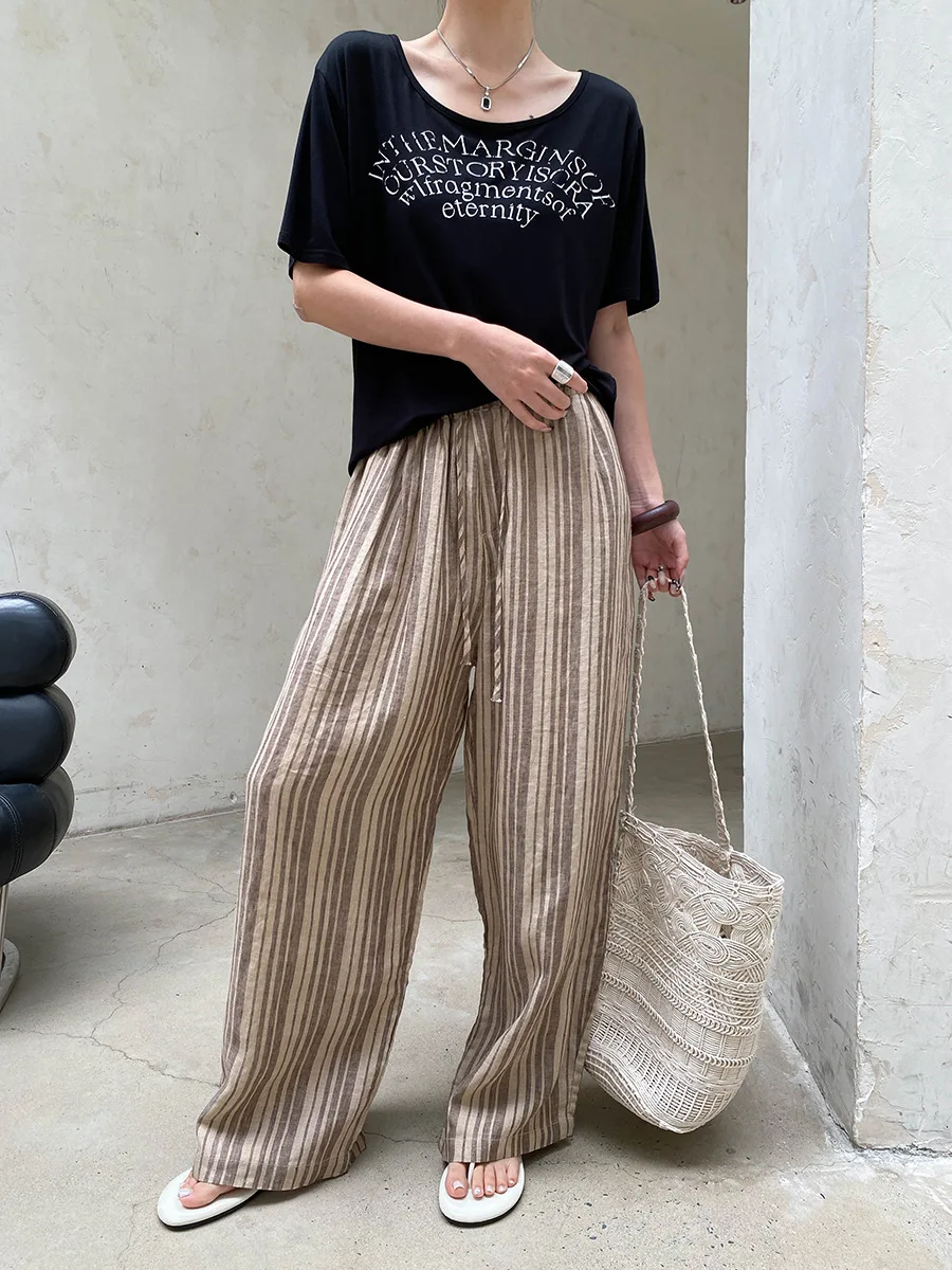 Sommerliches Damen-T-Shirt mit lässigem und modischem Design, Nischen-Design mit Buchstaben-Print, Rundhalsausschnitt und kurzen Ärmeln – Detail 3