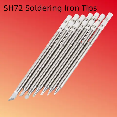SH72 납땜 인두 팁 교체 히터 납땜 헤드 SH-BC2 B2 C4 D24 K I KU 또는 SH72 65W 디지털 납땜 인두 스테이션 세트 o