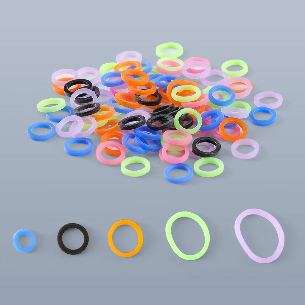 1000 Stück AZDENT Zahnmedizinische Kieferorthopädische Gummibänder 3,5/4,5/6,5 OZ Großpackung Latexfreie Zahnspangen-Zahnmedizinische Werkzeuge – Detail 4