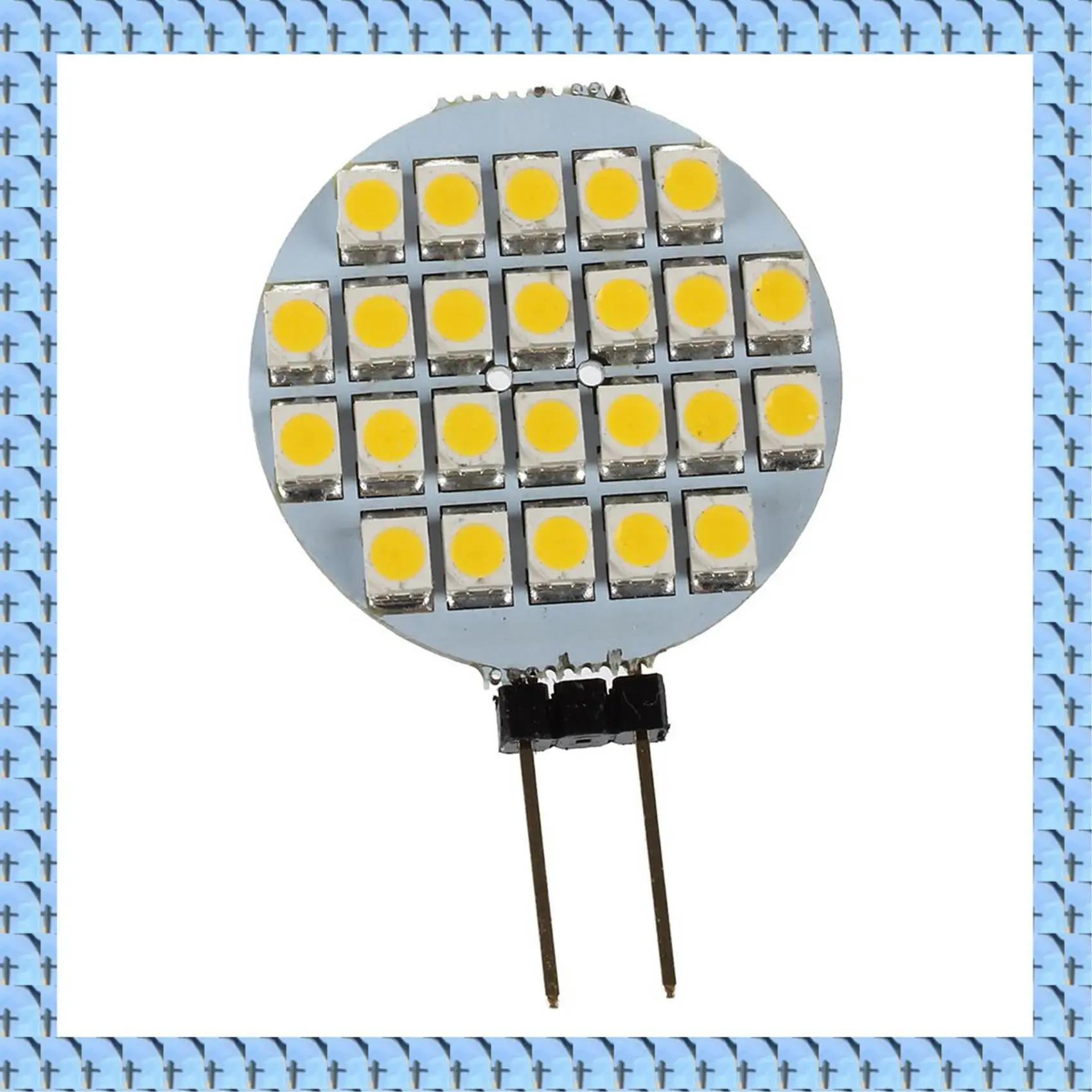 

NOCM 20X G4 SMD 24 светодиодный шкаф морской кемпер автомобильная лампа 12 В теплый белый свет