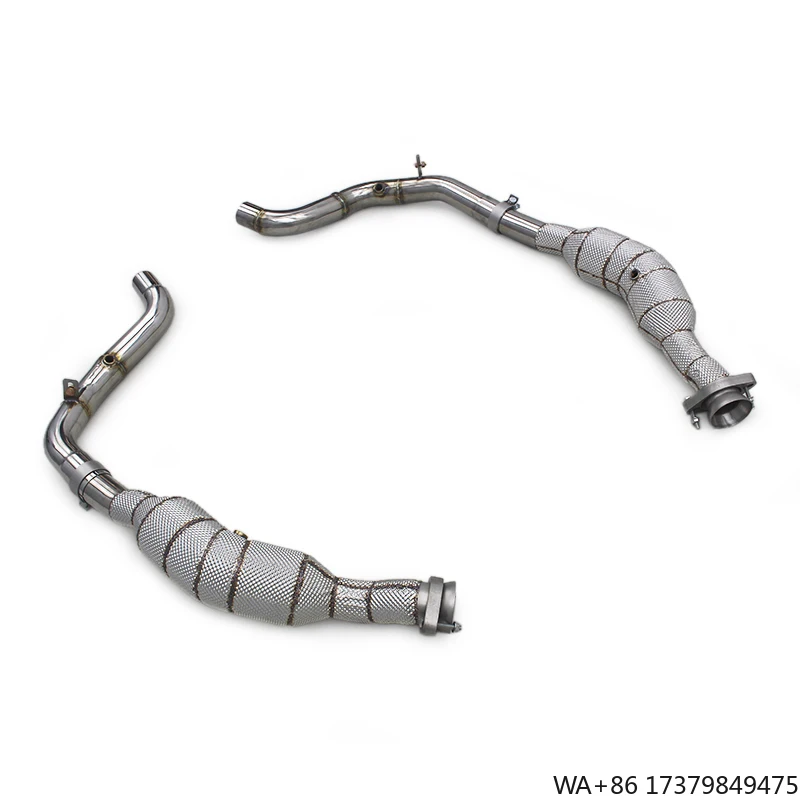 

Yooking Downpipe With Catalyst Convertor for Land Rover Range Rover 2009-2017 Stainless Steel Exhaust Header