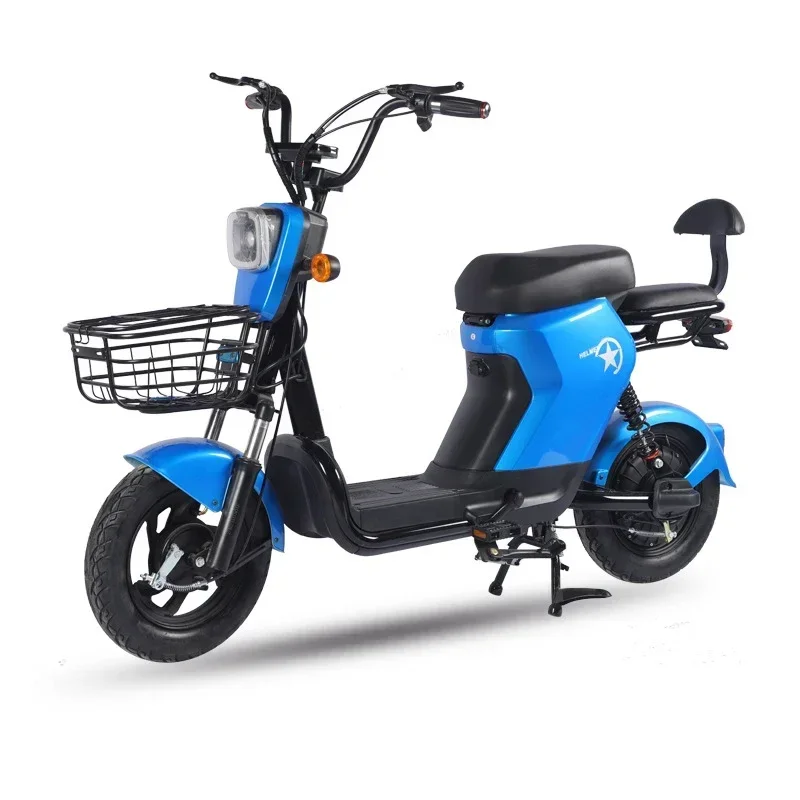 500w 48v 14inch 45km/h Electric Motorcycle Student E Bike Mobility Scooter fast speed Adult Electric Bicycle