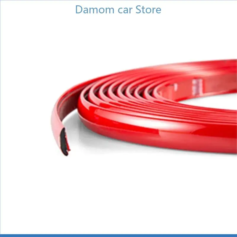 A2UC Self-adhesive Auto Door Guard Strips Anti-Collision Protector Anti-Scratch