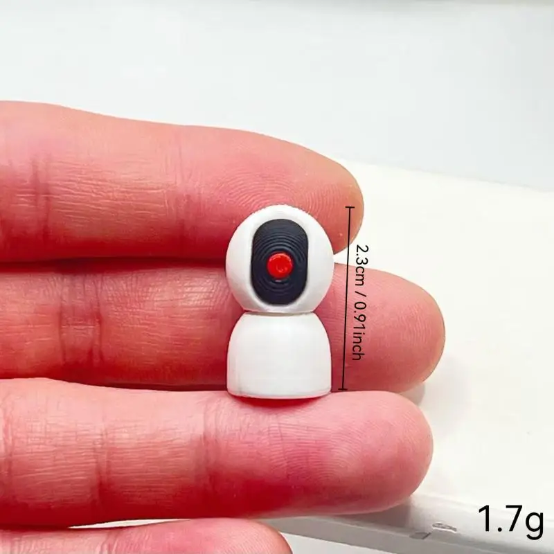 1/5 Pièces Mini Caméras de Surveillance Modèle Poupées, Ornements pour Micro-Scènes Domestiques, Accessoires de Décoration pour Maisons de Poupées 1/12