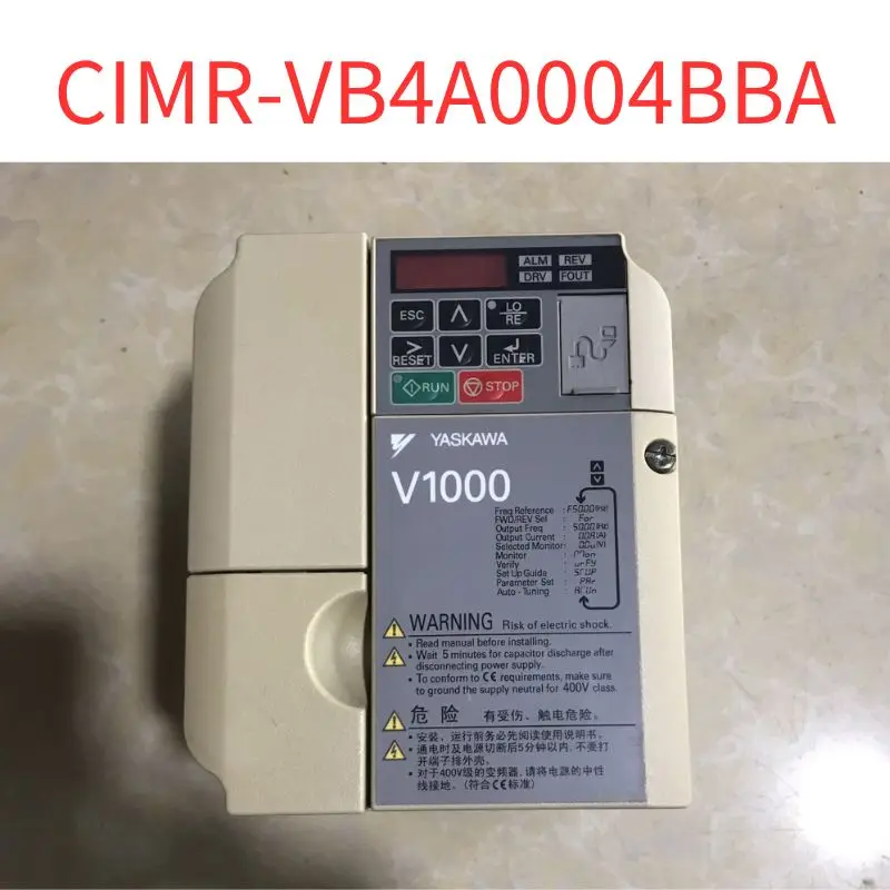 

CIMR-VB4A0004BBA 1.5kw/0.75KW 380V Second-hand test OK