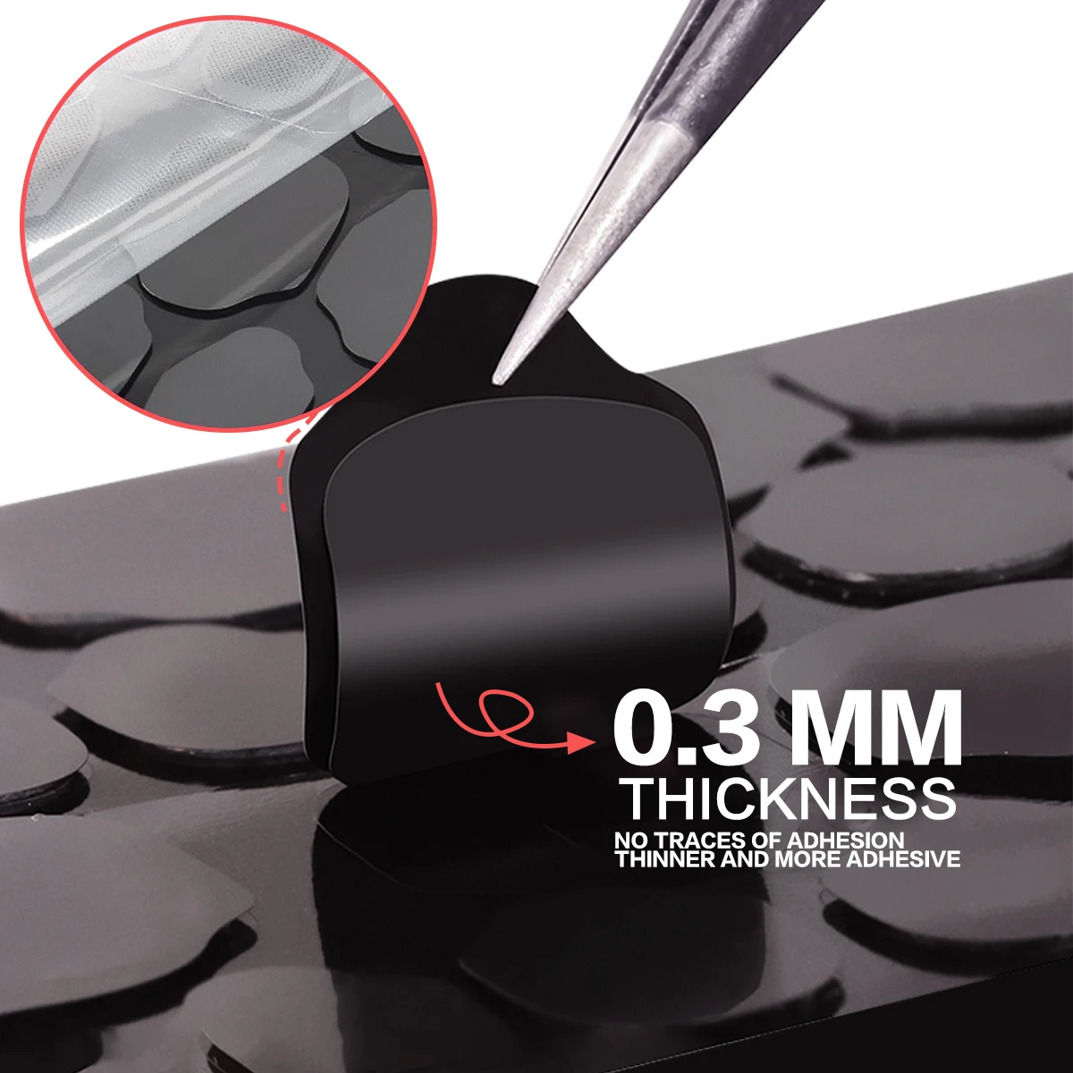 غراء جيلي جديد من بريدجسووند: ملصقات غراء أظافر جيلي بالأشعة فوق البنفسجية (480/360/240/120 قطعة)، على الوجهين، اضغط على، معالجة بالأشعة فوق البنفسجية، مقاومة للماء #2