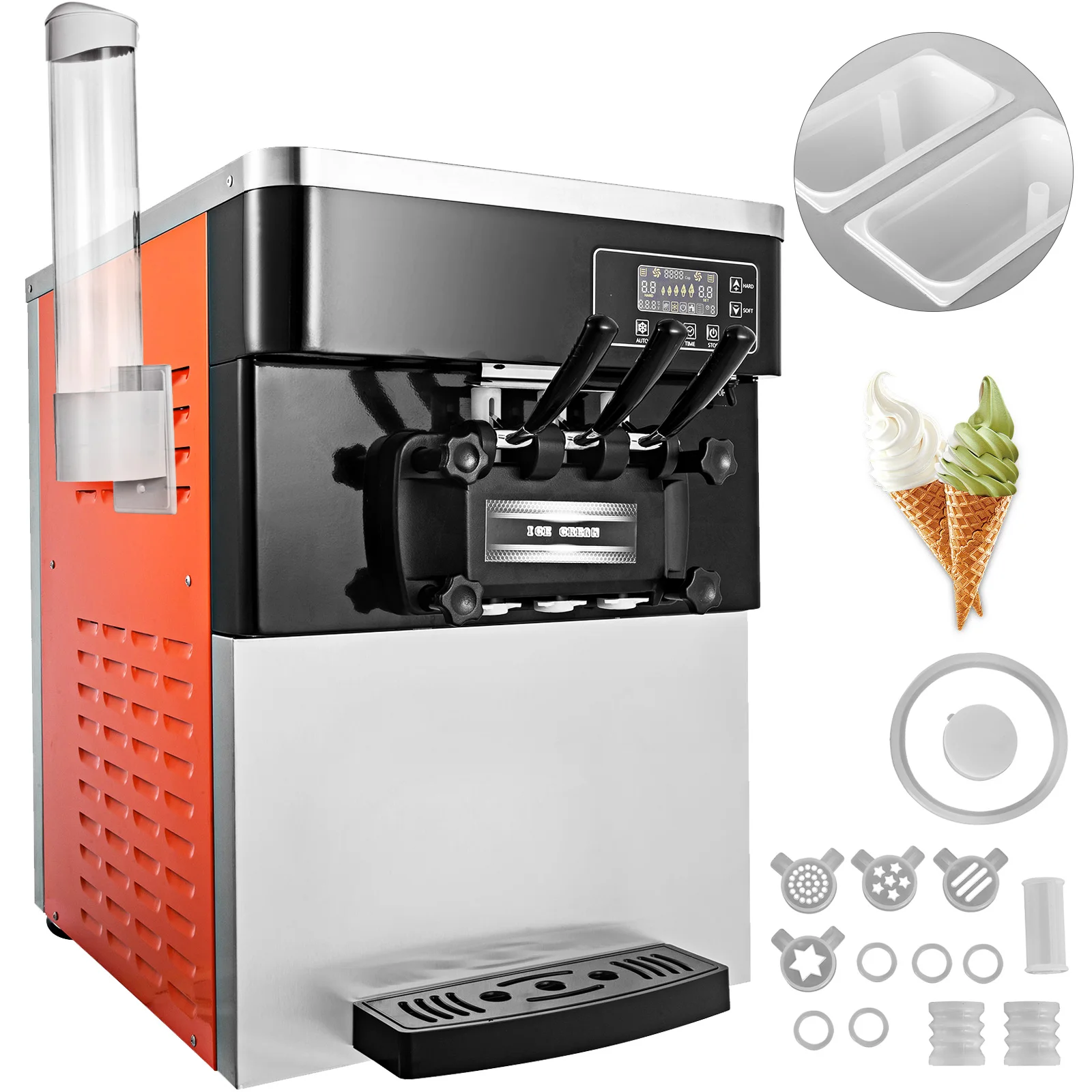 YKF-826T Ice Cream Soft Machine Softserve Ice Cream Machine