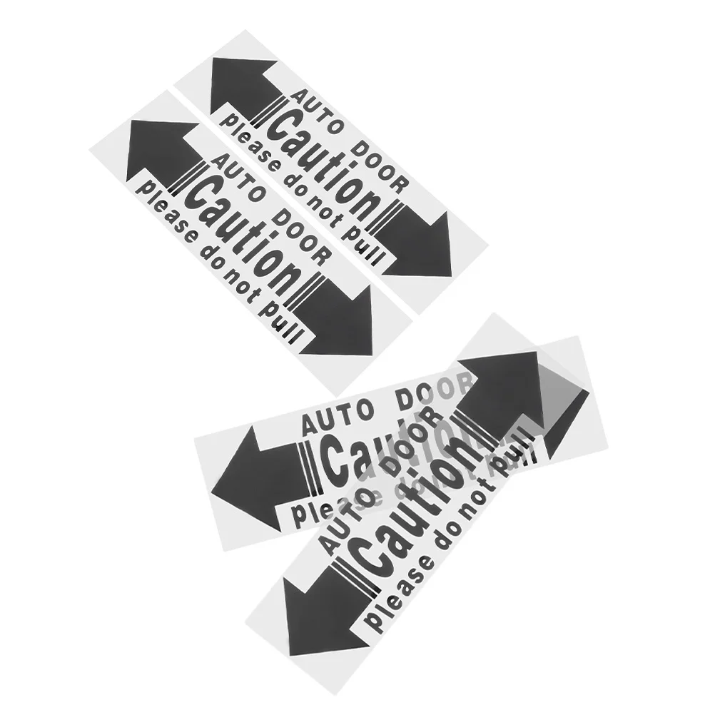 

4Pcs Car Door Opening Stickers Automatic Warning Decals High Adhesive Removable Car Door Safety Indicators Sticker for Vehicle