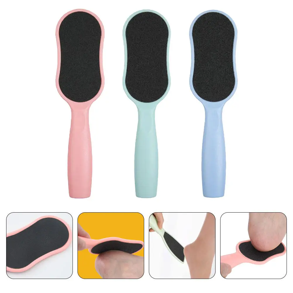 

3Pcs Foot Care Tool Professional Grade Foot Exfoliating File Lightweight Handheld Pedicure Scrubber for Men Women Elderly Safe