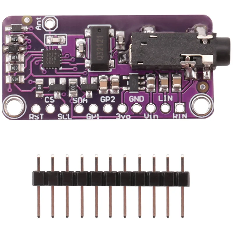 Módulo de radio del transmisor FM estéreo SI4713 (76-108 MHZ), para altavoces, micrófonos, reproductores de MP3, Radios-N33R