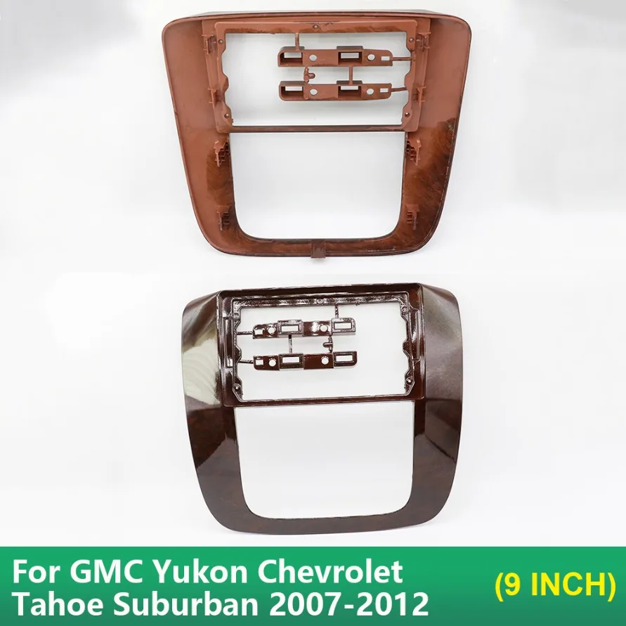

9INCH Car Frame Fascia Adapter Android Radio Dash Fitting Panel Kit ForGMc Yukon ChevroletTahoe Suburban 2007-2012