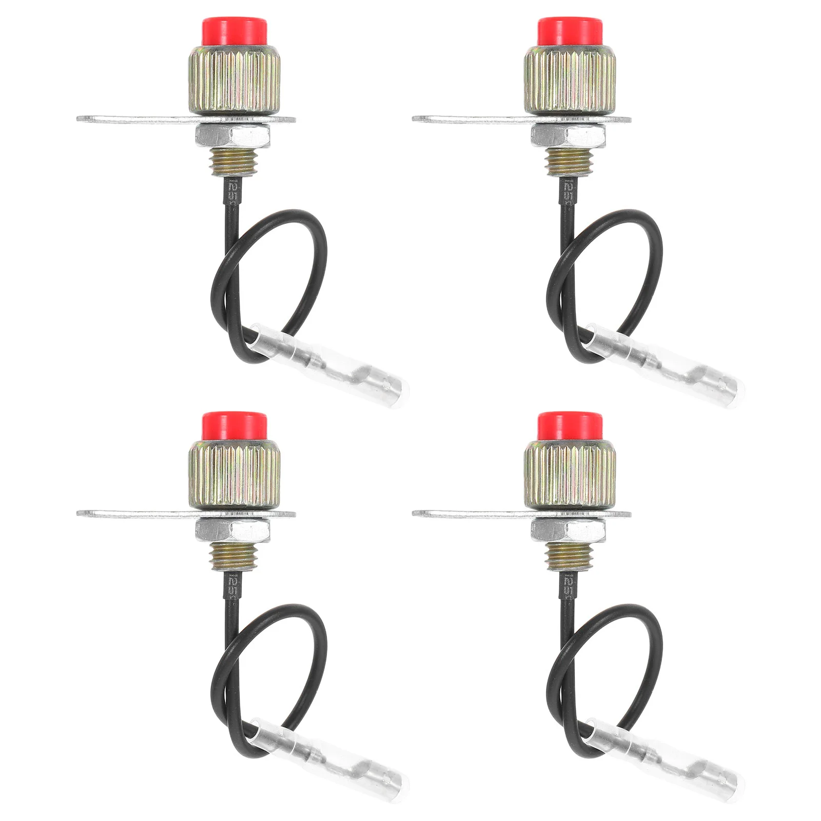 

4 Pcs Protective on off Stop Trimming Lawnmower Part Control Replacement for The Switch