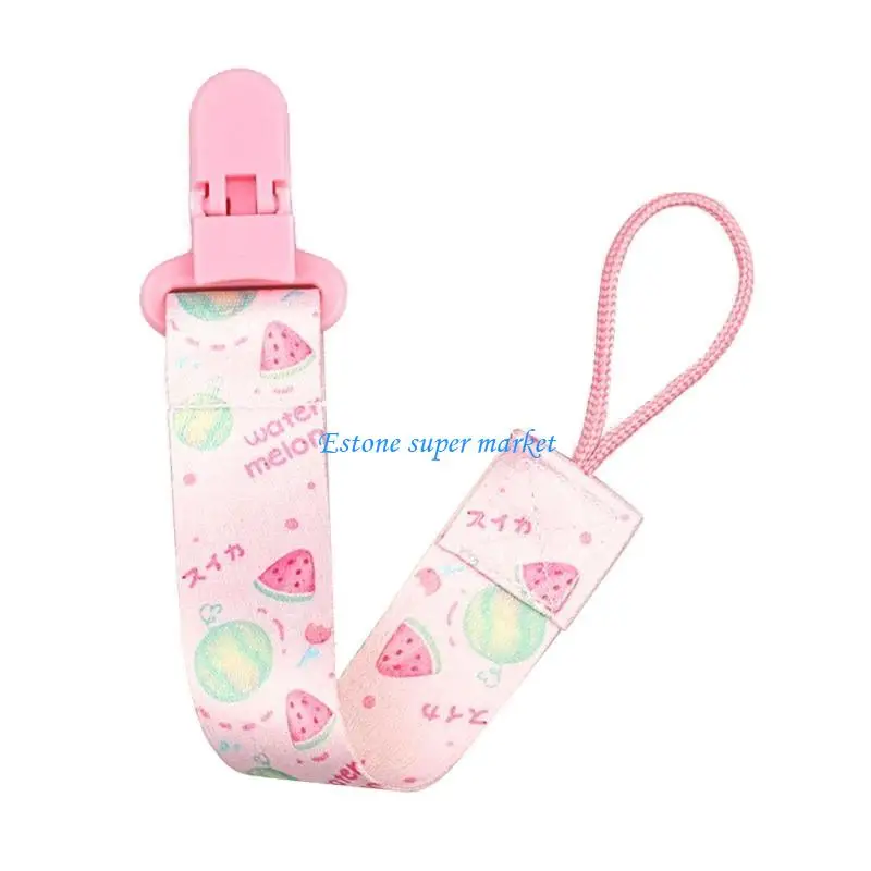 090B Pacifier Holder Chain Clip for Baby Anti-lost Dummy Soother Holder Chain Rope