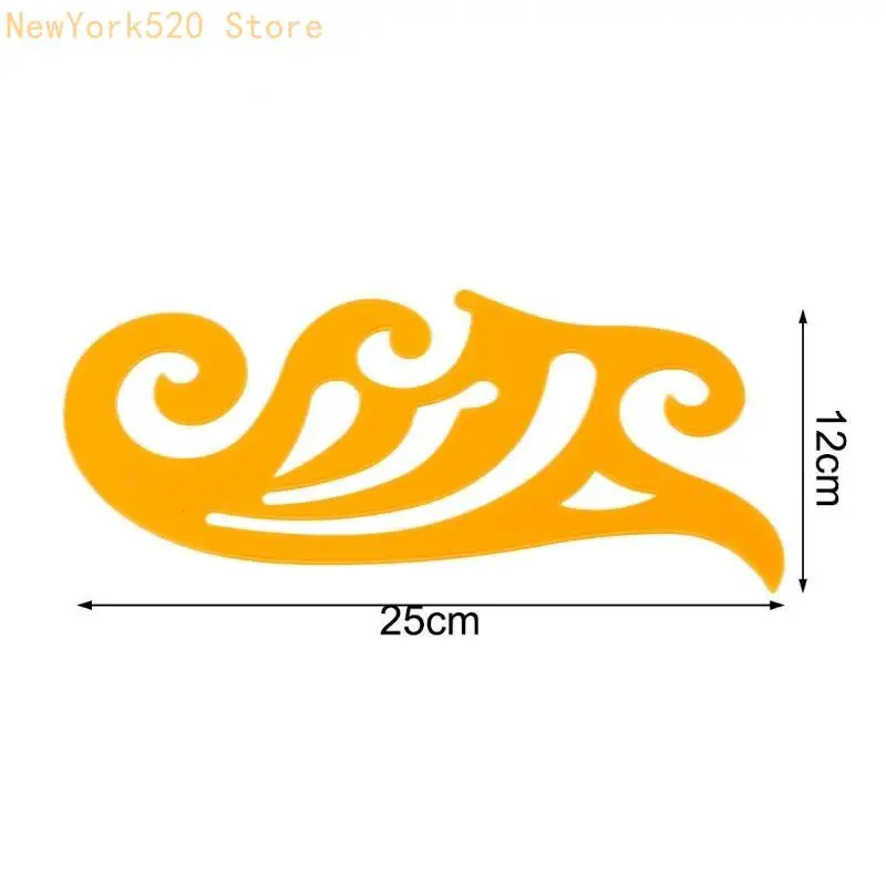 20/25/30cm French Template Ruler Drawing Drafting Tailor Designer Supply N84C