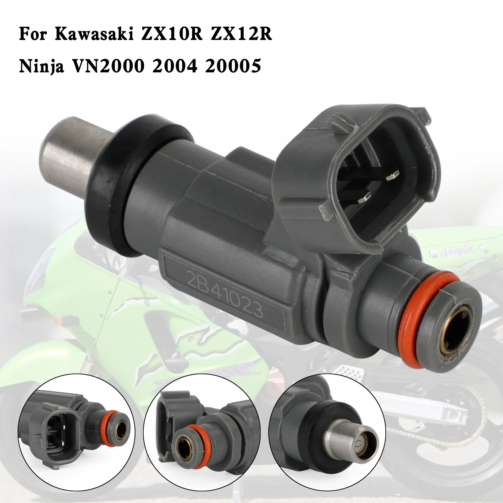 

Topteng Fuel Injector 49033-0003 OEM For 2004 20005 Kawasaki ZX10R ZX12R Ninja VN2000 Motorcycle Accessories