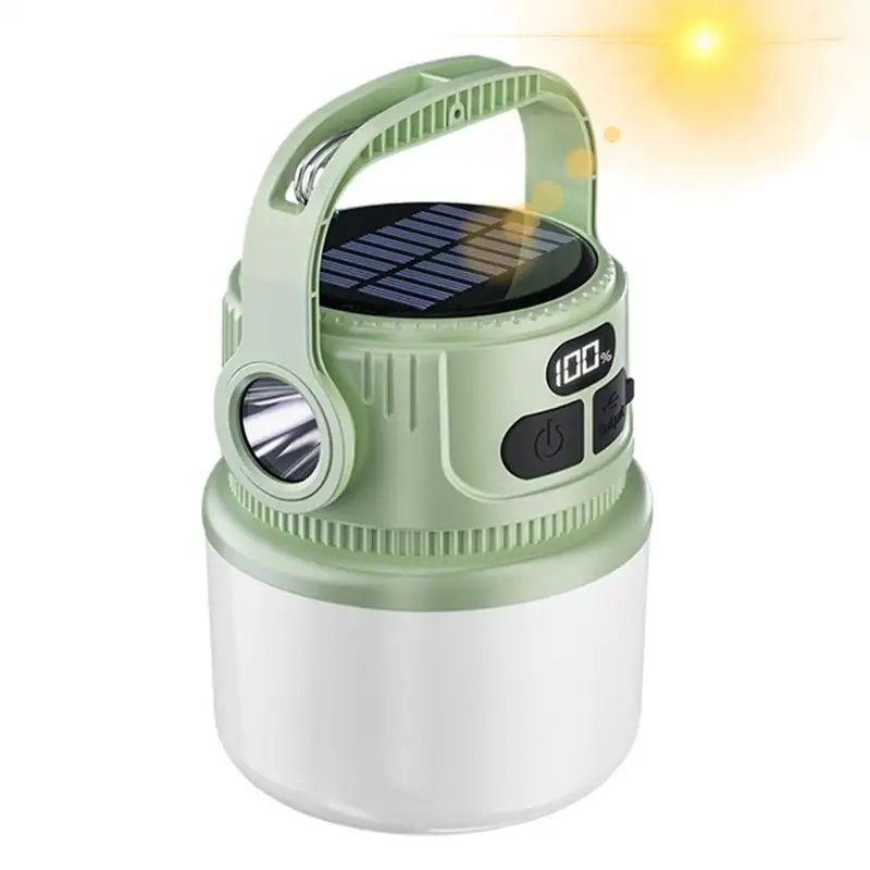 Camping LED Lichter Tragbare LED Camping Taschenlampe Solar Zelt Licht Wasserdichte Outdoor Liefert Für Outdoor