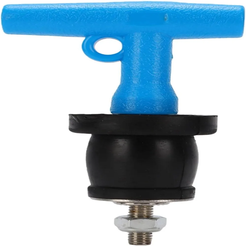 Unique Bolt Compression Boat Drain Plug Stainless Steel Screw Expansion Rubber Plug Rubber Scupper Plug For Marine Vessels