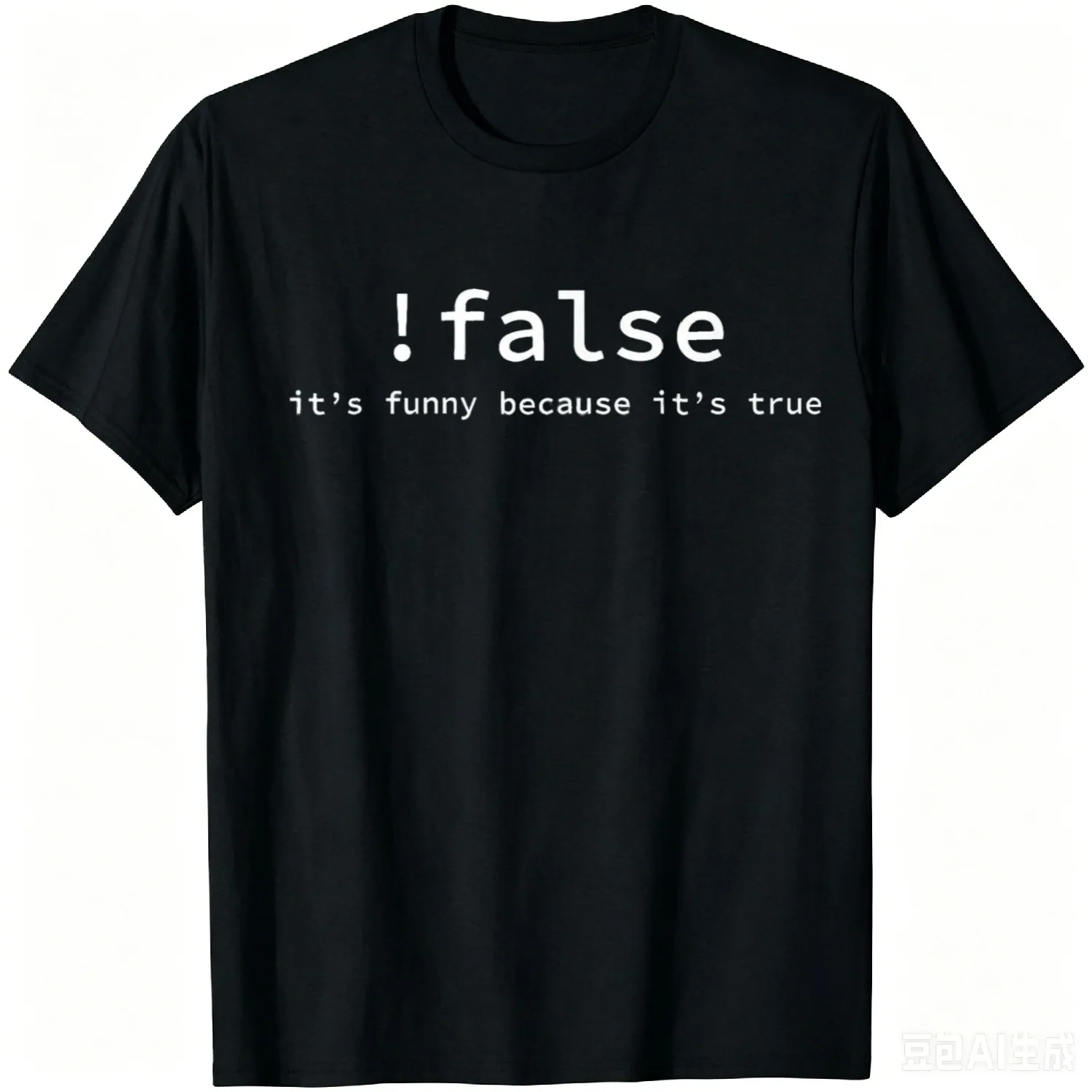 Funny False Programming Coding Short Sleeve T-shirt for Programmers Funny Graphic T Shirts Cotton Mens Clothing Tops