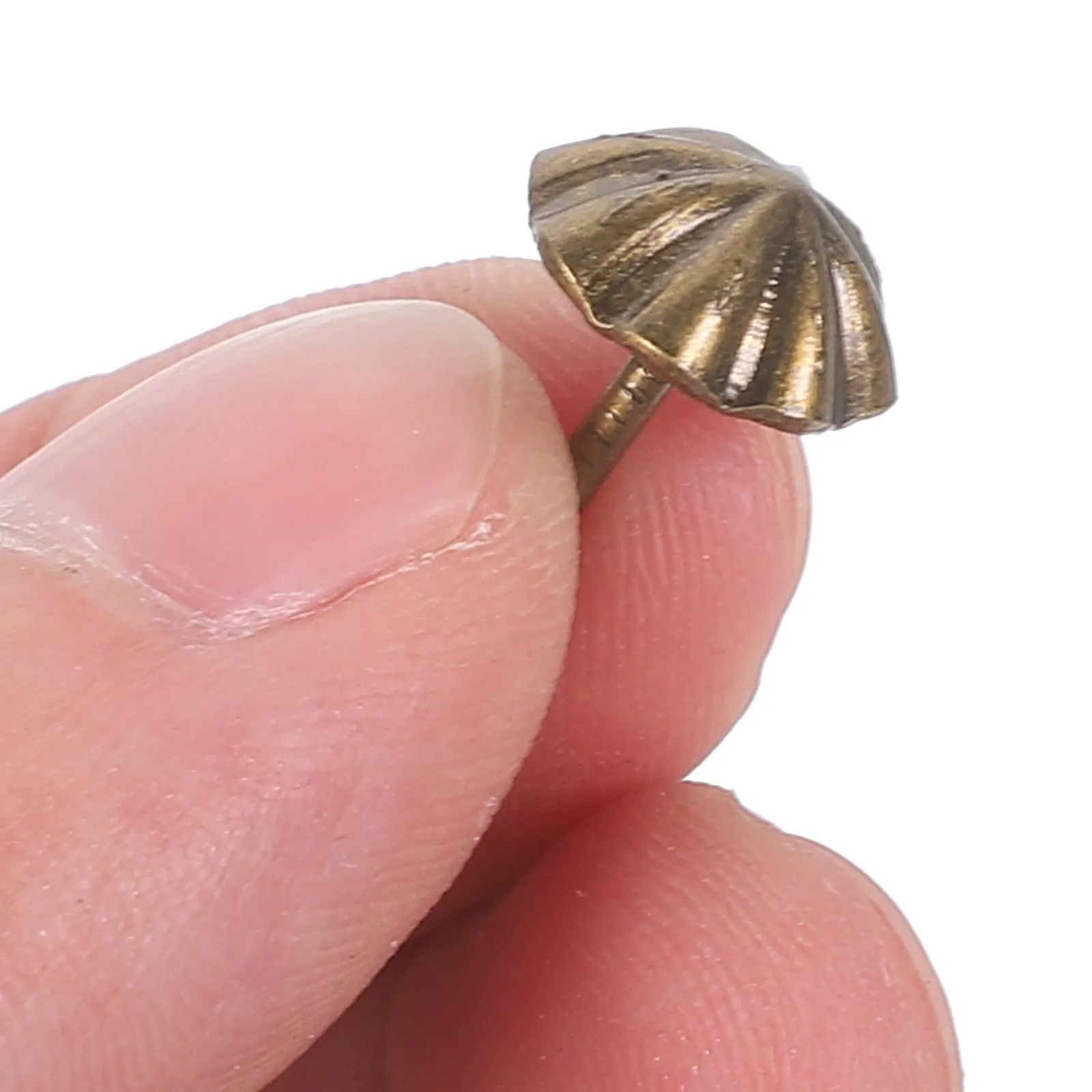 

100Pcs Upholstery Tack Heads Stylish Decorative Nails Resistant to Deformation for Furniture Sofa Chairs Benches DIY Decoration