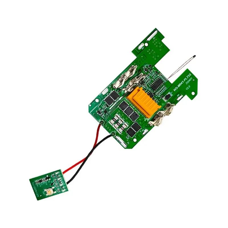 ABLK Replacement Battery Shell For WS-M041-PLT5S 18V Tool Lithium Battery Protection Board Component Part