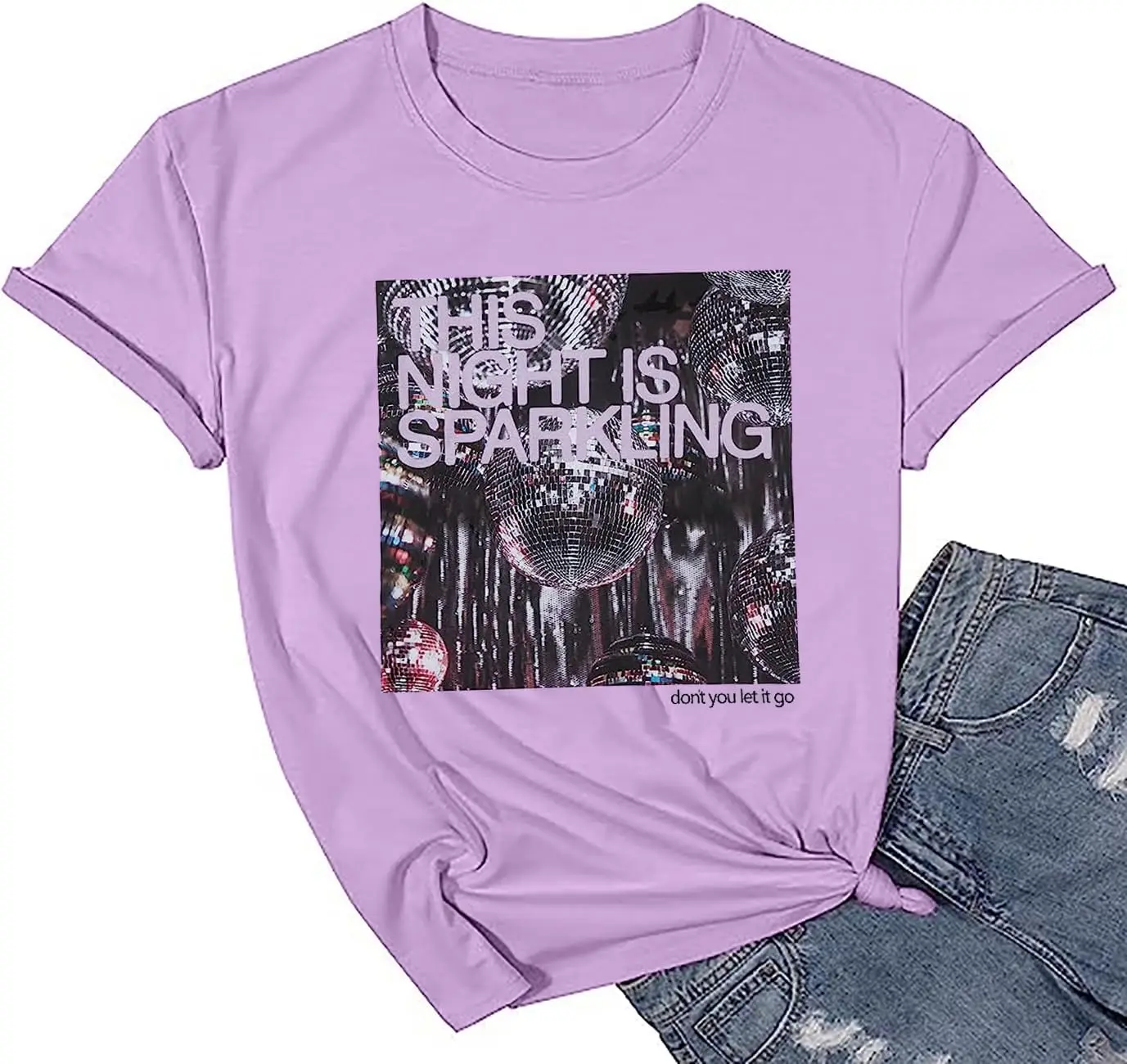 This Night is Sparkling Shirt Women Country Music Lover Tee Swift Fans Tops Vintage Graphic Concert Tshirt