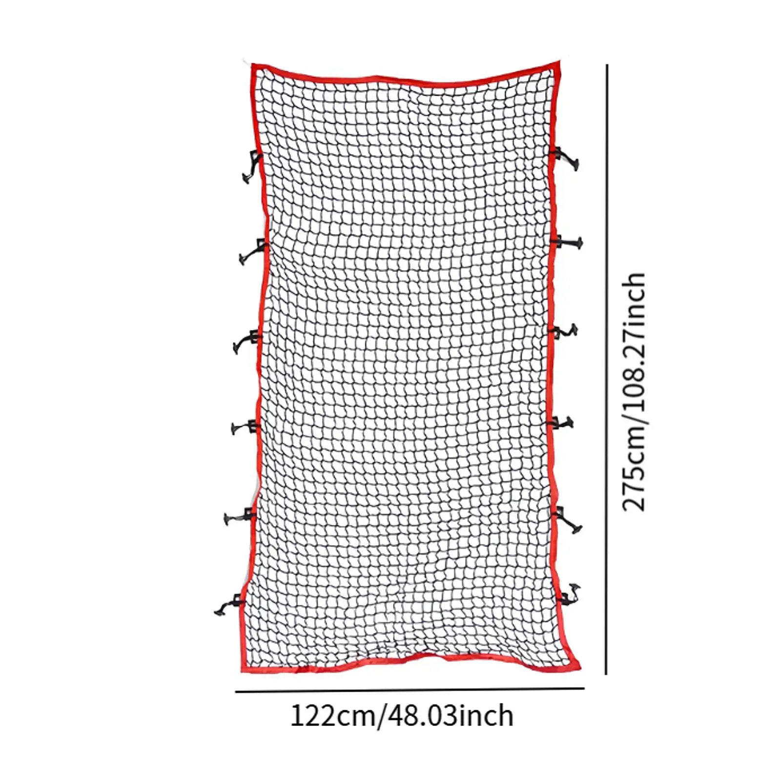 Honkbal Rebound Net, Honkbal Trainingsapparatuur, Gooi Oefening, Softbal Pitching Indoor Outdoor Pitchback Ball Return Net