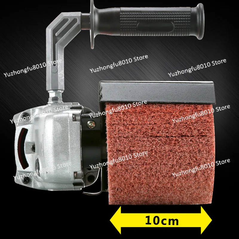 Máquina de trefilado de alambre de metal de acero inoxidable de alta potencia, rectificadora eléctrica, máquina pulidora de espejo, alambre de pintura abierto de madera