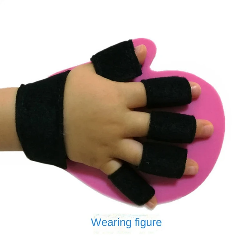 BAMDA Child Finger Separator Splitter Rehabilitation Training Equipment Kids Hand Orthosis Extension Board