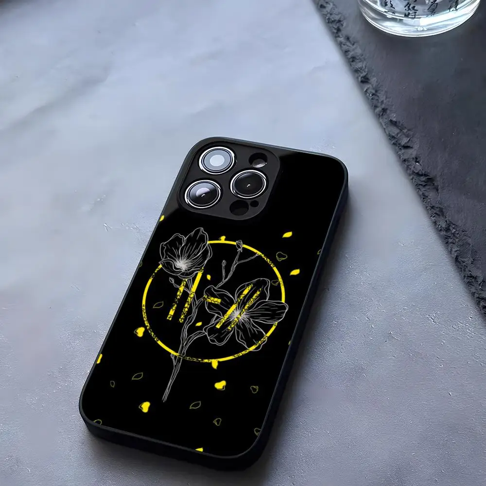 Twenty One Pilots Vidro Temperado para iPhone, 13, 14, 16, 12, 15, 11 Pro Max, Plus, Mini, X, XR, SE, 2020