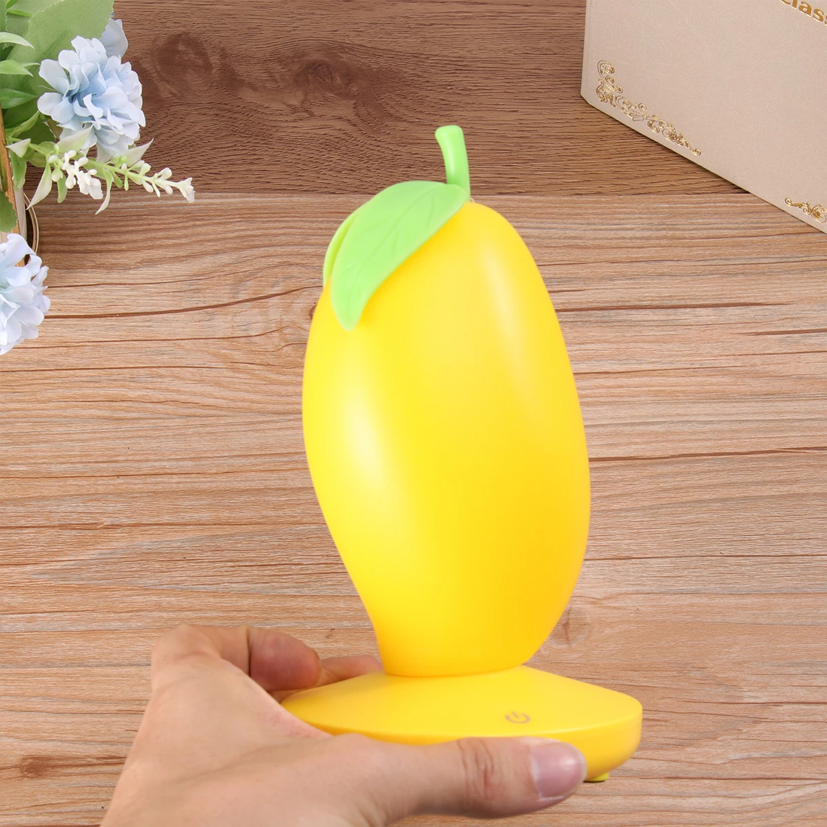

Night Light LED Decorative Lamp for Bedroom Living Room Kids Room Soft Glow Touch Sensing Fruit Design Safe
