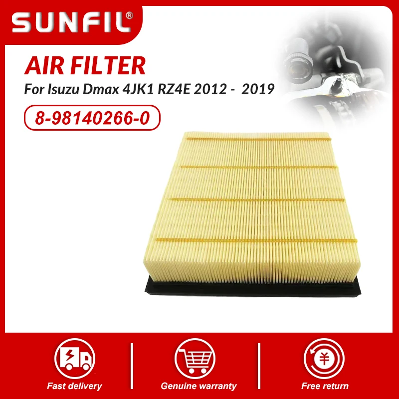 

8-98140266-0 8981402660 Air Filter for Isuzu Dmax 4JK1 RZ4E 2012 - 2019