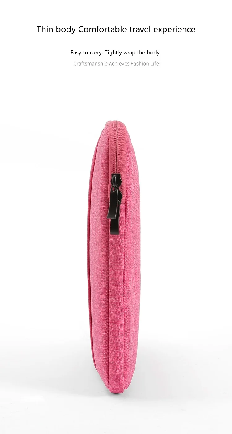 Oxford Laptop-Hülle 8-17 Zoll Schutztasche für Notebooks mit Baumwollfutter – Detail 9