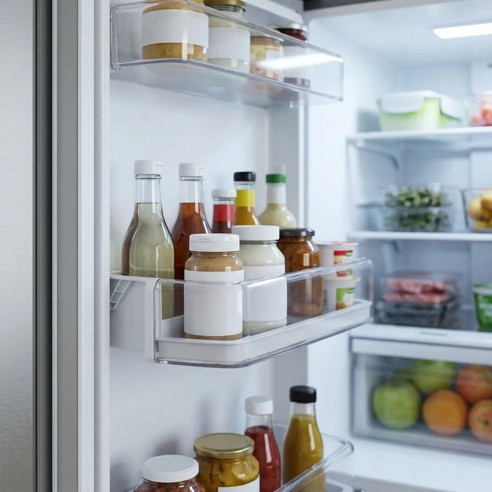 DA97-11478A Plastic Door Shelf Bin Designed Specifically for Samsung Refrigerator Models RFG296HDBP RFG298HDPN