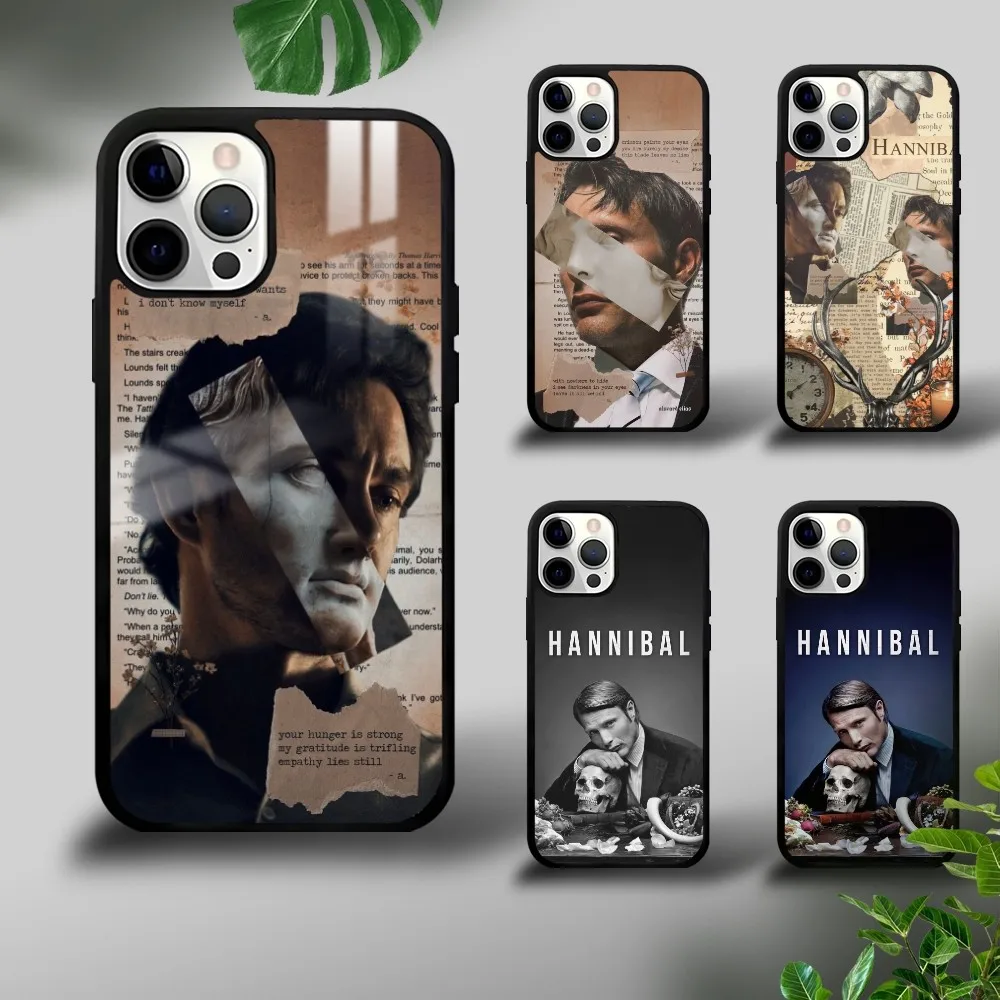 

H-Hannibal Will G-Graham Phone Case For IPhone 16 15 14 13 12 11 Pro Xs Max Mini Plus Celulares Hard Funda