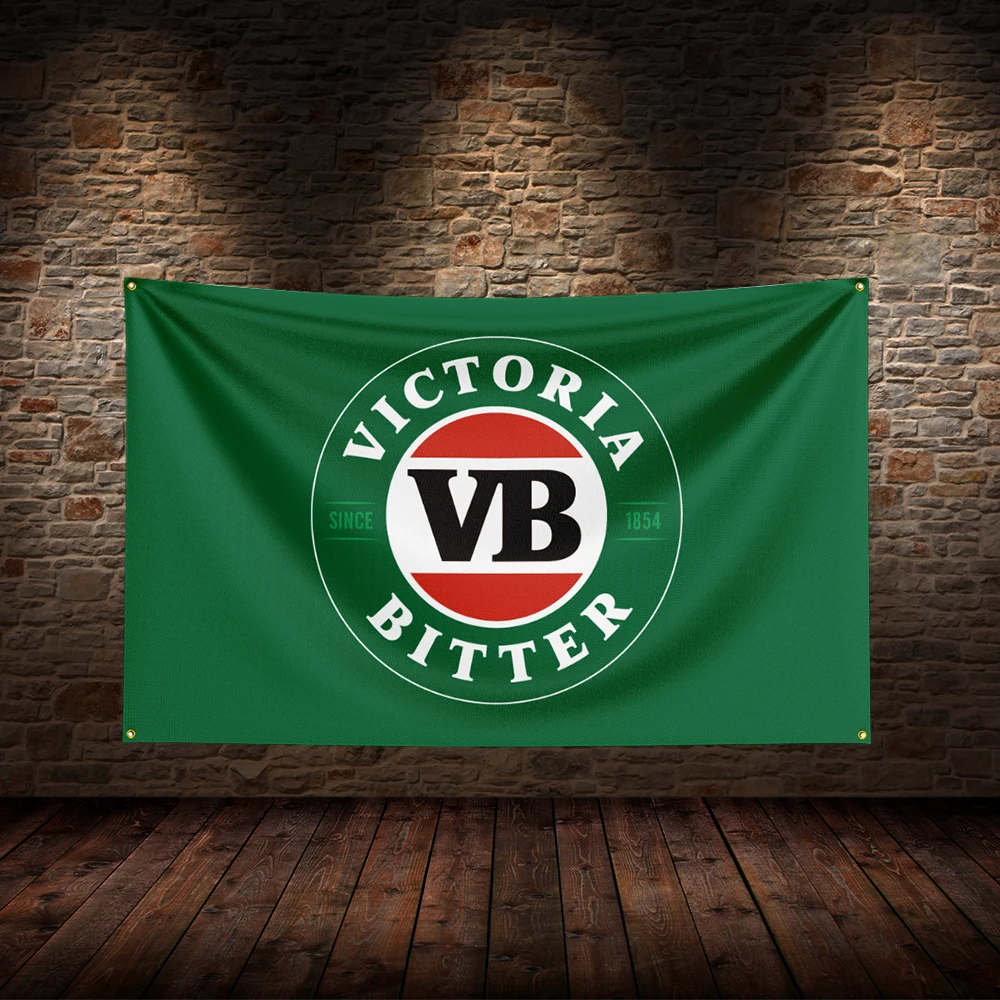 3x5 Ft V-Victorias  Flag Polyester Printed Beer Wines Flags for Room Garage Decor