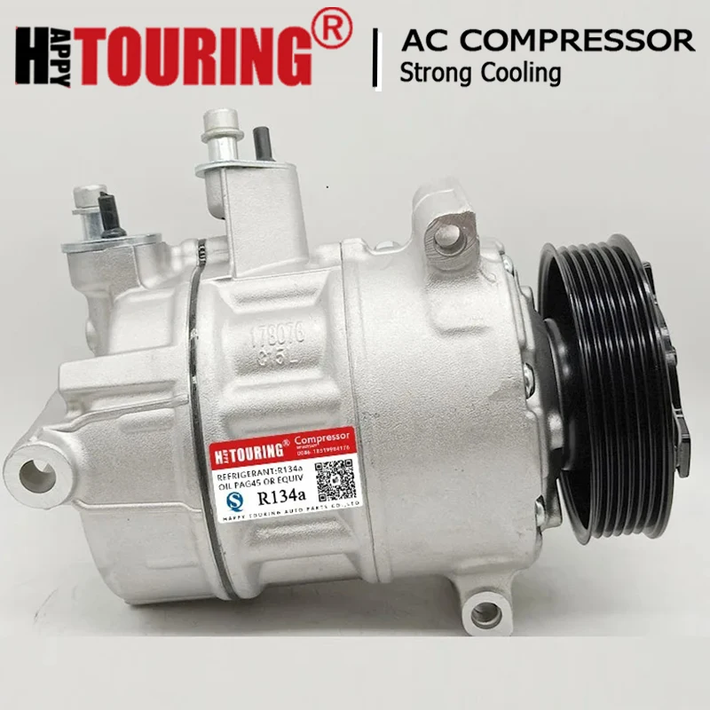 

Компрессор переменного тока для VW Golf GTI Jetta Passat CC Beetle Eos Tiguan 1K0820803E 1K0820803K 1K0820803R 1K0820803T 1K0820808C 1K0820859