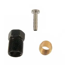 Oil Needle With Screw For Shimano SM-BH90 Stainless Steel Olive Insert And Connecting Bolt Nut For XTR Saint XT SLX Zee