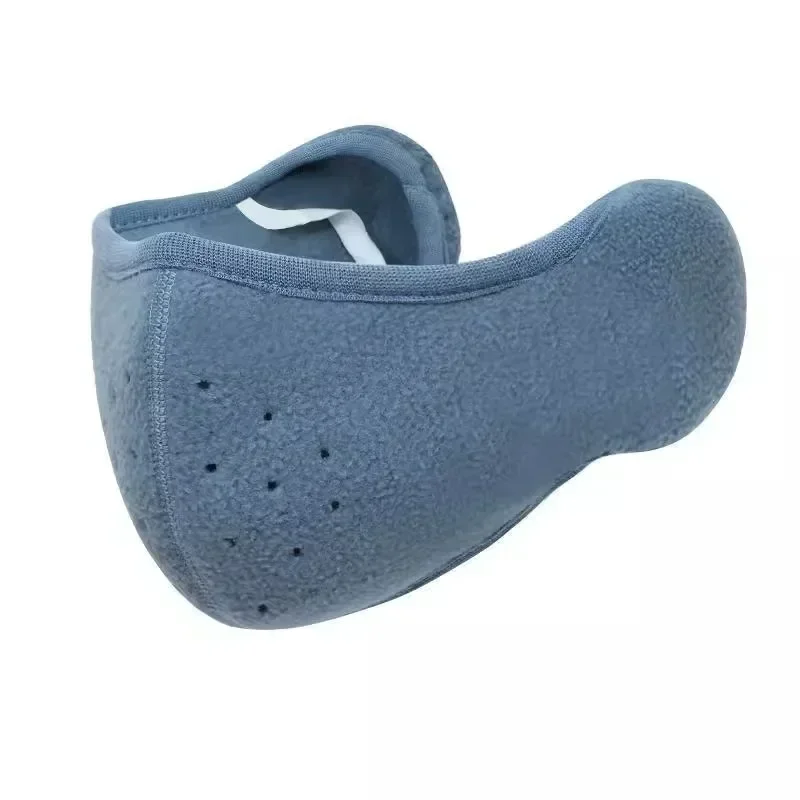 Ear Muff Winter Unisex Breathable Holes Mask Cold-Proof Thermal Mask Earmuffs Two-In-One Wrap Band Ear Warmer Outdoor Riding