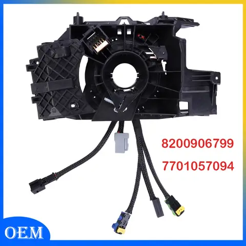 Sensor de ángulo de dirección reemplaza 8200906799 7701057094 Compatible con Renault Modus/Grand Modus 2004-2012
