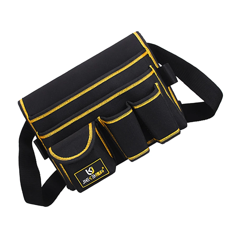 

Multifunction Hardware Tools Bag Heavy Duty Garden Pouch Waist Bag Oxford Fabric Durable Tool Organizer Long Term Use Gardening