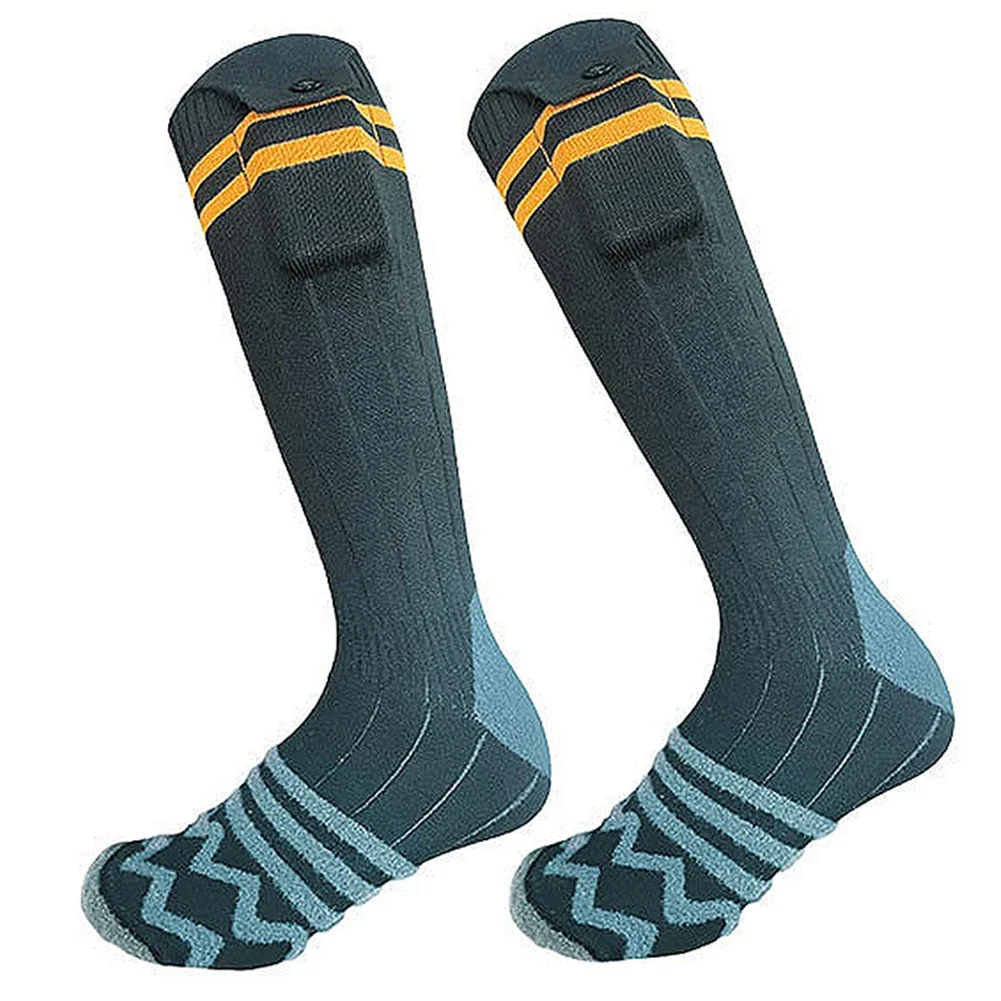 Electric Heated Socks Washable Winter Thermal Socks Outdoor Skiing Foot Warmer Heating Socks for Men Women Barber equipment Whal